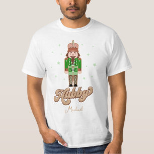 Camiseta Nutcracker Princess Fairy Hubby Wifey Coffee T-Shi