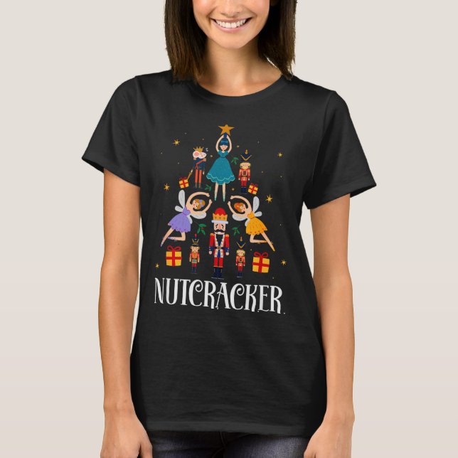 Camiseta Nutcracker Sugar Fairy Plum Christmas - Nutcracker (Frente)