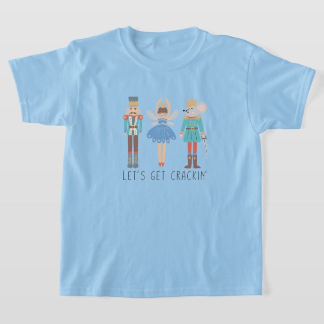 Camiseta Nutcracker Vamos Pegar Unisex Kids T-Shirt (Postura )