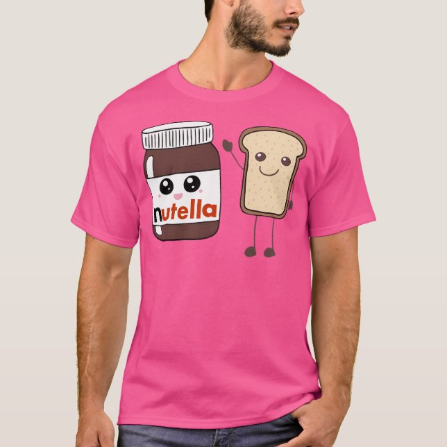 Camiseta Nutella E Pão (Frente)