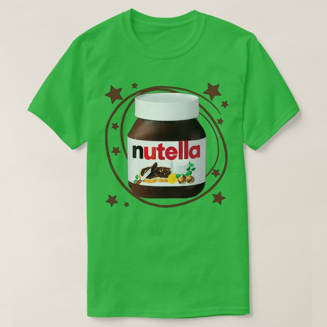 Camiseta Nutella Swirls VNeck (Frente do Design)