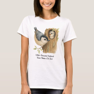 Camiseta Nuthatch Agile White Brested