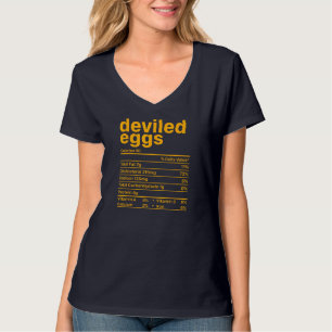 Camiseta Nutrição de Ovos Develados Fala Comida Engraçada G