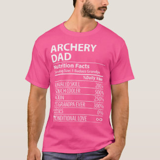 Camiseta Nutrição de Pai de Arqueação Fala Pai Engraçado