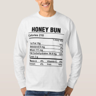 Camiseta Nutrição Fala Comida de Ação de Graças Mel Funny