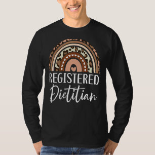 Camiseta Nutricionista Dietista Registrado Trabalho de Nutr