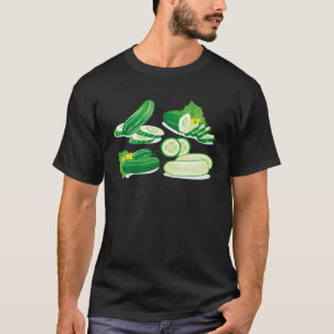 Camiseta Nutricionista Pepino para Nutricionista e Vegano