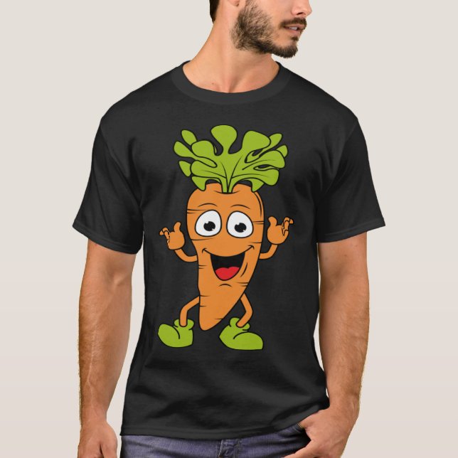Camiseta Nutritionist Carrot for Dietician and Vegan 10 (Frente)