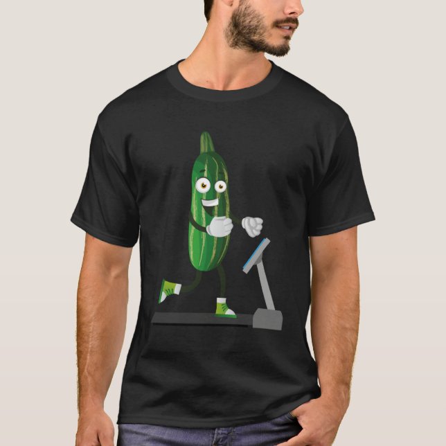Camiseta Nutritionist Cucumber for Dietician and Vegan 5 (Frente)