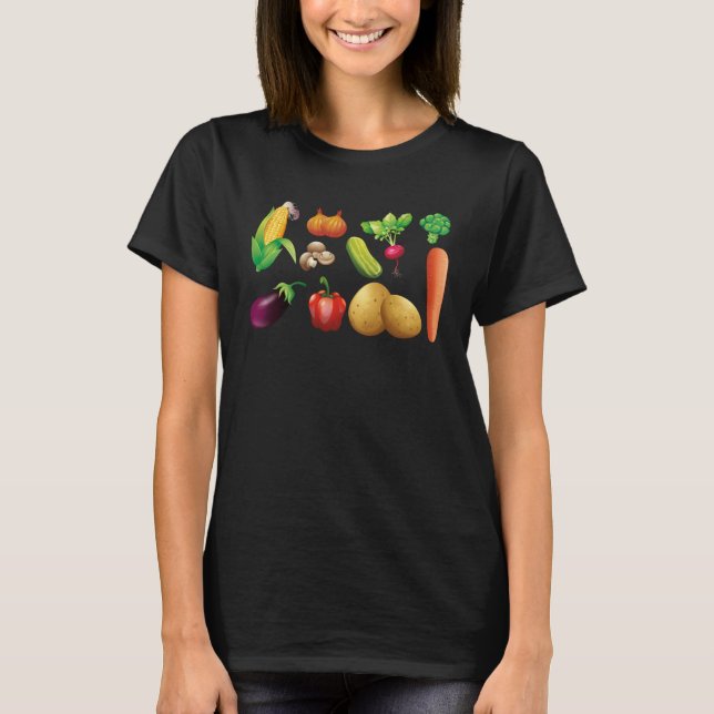 Camiseta Nutritionist Potato for Dietician and Vegan  6 (Frente)