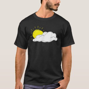 Camiseta Nuvem Branca com Homens Luminosos Sol Mulheres Cri