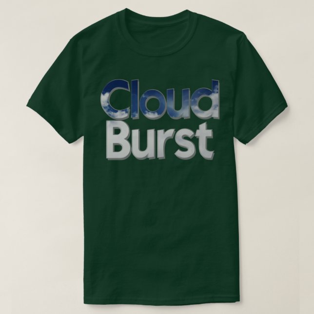 Camiseta Nuvem Burst (Frente do Design)