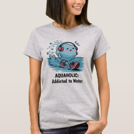 Camiseta Nuvem de Cartoon Engraçada