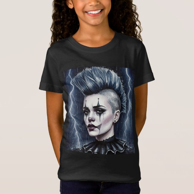 Camiseta Nuvem de Tempestade por Natasha Us (Frente)