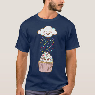 Camiseta Nuvem Esmigalha - Divertido - Cupcake Amante da Co