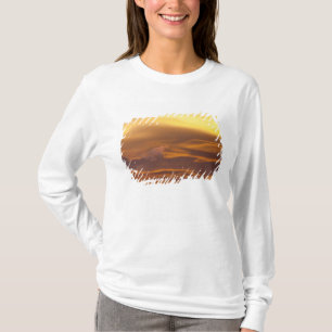 Camiseta Nuvem lenticular ao pôr do sol