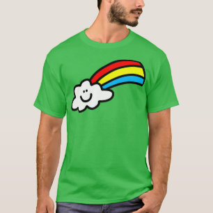 Camiseta Nuvem Rainbow Feliz