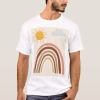 Nuvem Sol Arco-íris, Desenho Infantil, Arte Abstra