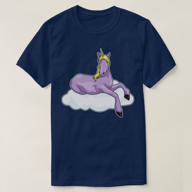 Camiseta Nuvem Unicorn (Frente do Design)