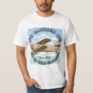 Camiseta Nuvens Avião