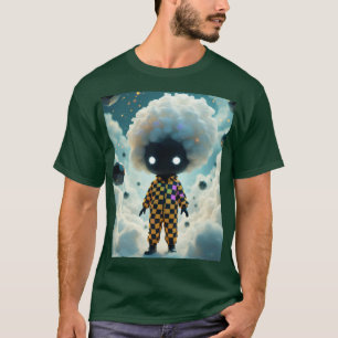 Camiseta Nuvens bonitas e Humanoides