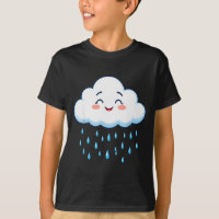 Nuvens Brancas Fantasia de Gota de Chuva Natal Hal