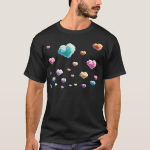 Camiseta Nuvens Coloridas