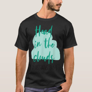 Camiseta Nuvens Cristãs Faith Colossianos Bíblia Verse Wom