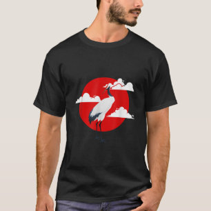 Camiseta Nuvens de aves com guelras-de-guelras-comuns