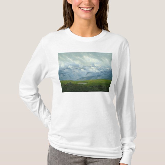 Camiseta Nuvens de derivação (Frente)
