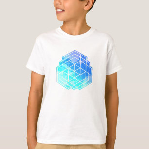 Camiseta Nuvens de Geometria