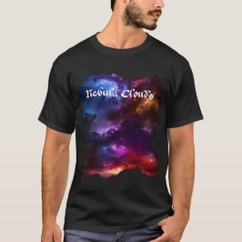 Camiseta Nuvens de Nebulosas Estrelas e Galáxias