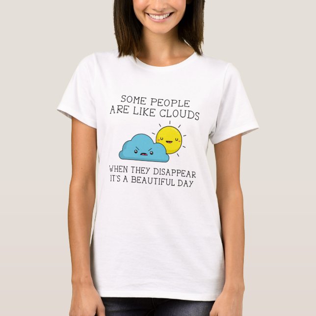 Camiseta Nuvens de Pessoas (Frente)
