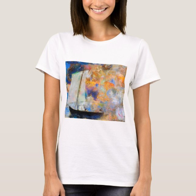 Camiseta Nuvens Flores, Redon (Frente)