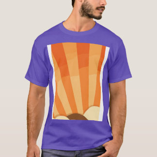 Camiseta Nuvens Laranja 1