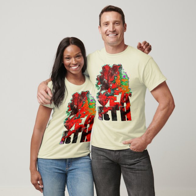 Camiseta Nuvens Leves - Laranja (Unissex)