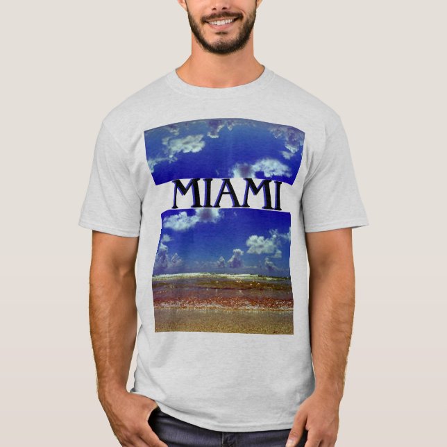 Camiseta ~Nuvens~ MIAMI TEE (Frente)