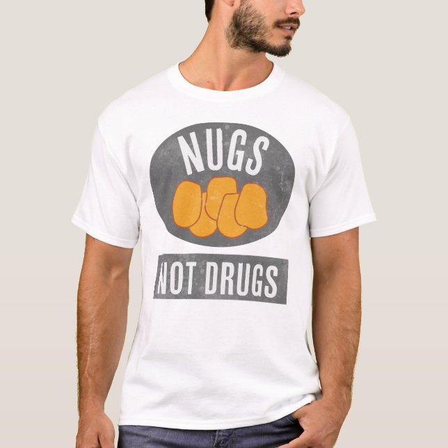 Camiseta Nuvens não Drogas (Frente)