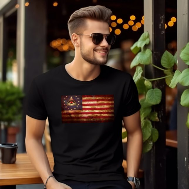 Camiseta NWO Flag T-Shirt (Criador carregado)