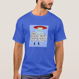 Camiseta NWO UFO (escuro)