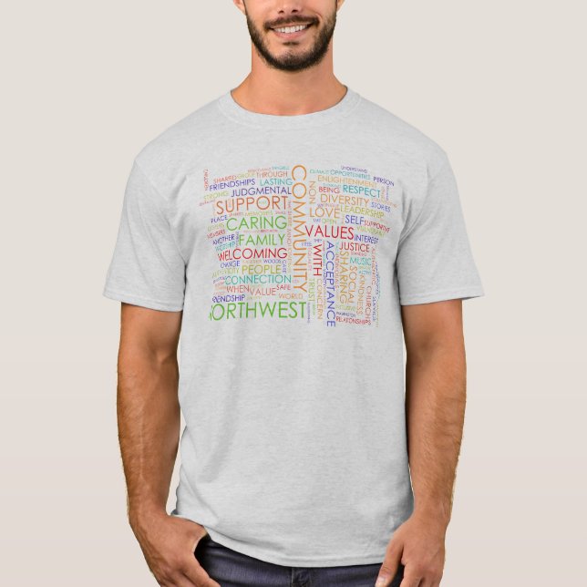 Camiseta NWUUC Word Cloud (Frente)