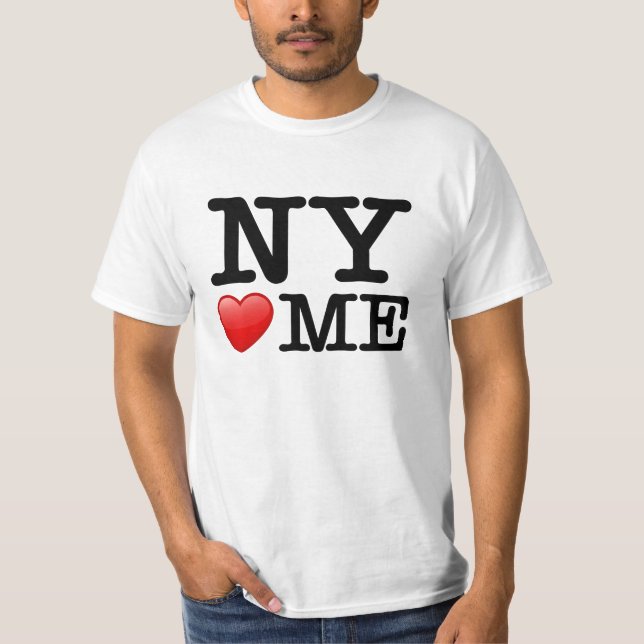 Camiseta NY Loves Me, I Love it too! (Frente)