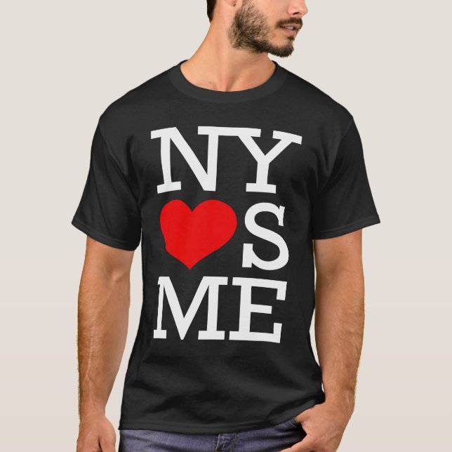 Camiseta NY Me Ama Eu Coração Nova York (Frente)