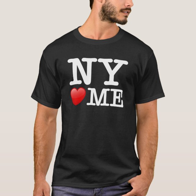 Camiseta NY me ama, NYC me ama (Frente)