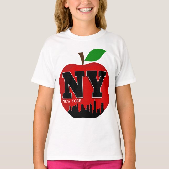 CAMISETA NY NEW YORK A GRANDE MAÇÃ (Frente)