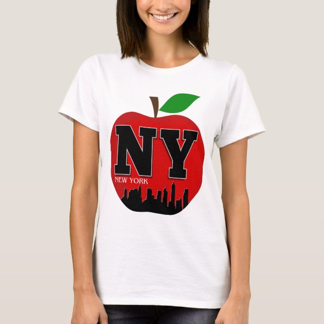 CAMISETA NY NEW YORK A GRANDE MAÇÃ (Frente)