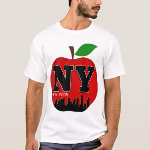 CAMISETA NY NEW YORK A GRANDE MAÇÃ