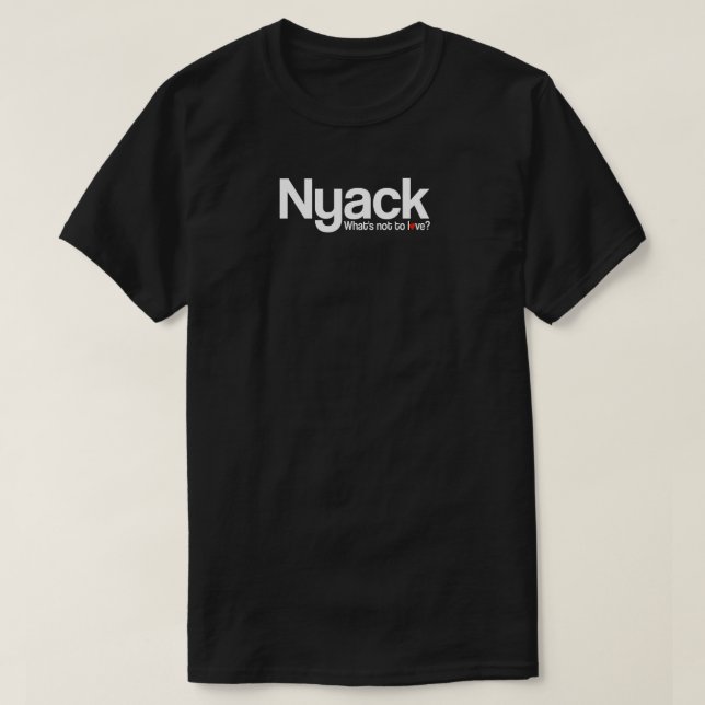 Camiseta Nyack O Que Não É Amar (Frente do Design)