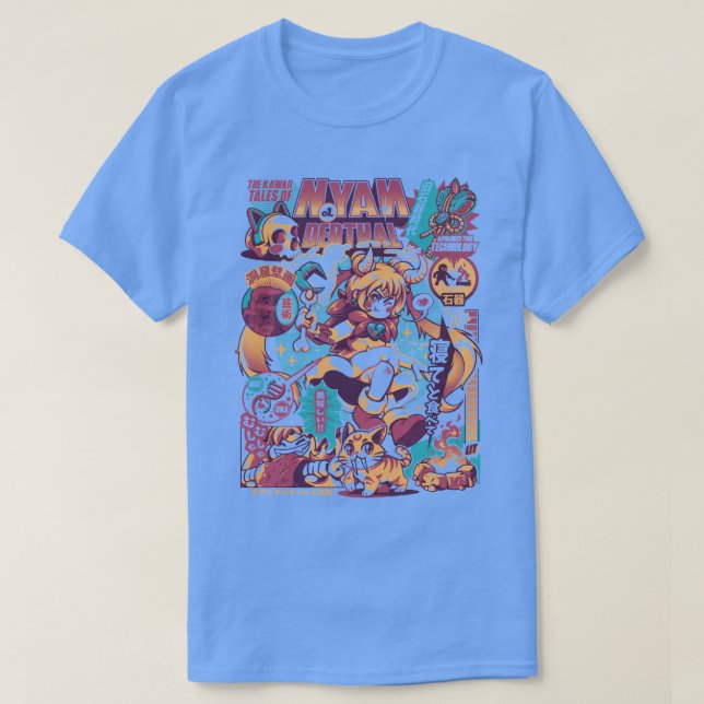 Camiseta NYANderthal (Frente do Design)