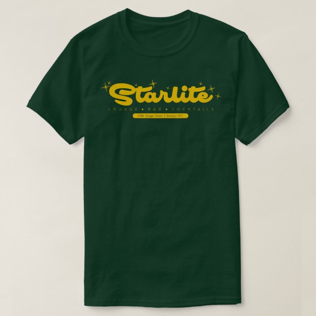 Camiseta NYC - Bar Nightclube NYC - Starlite Lounge Padrão (Frente do Design)